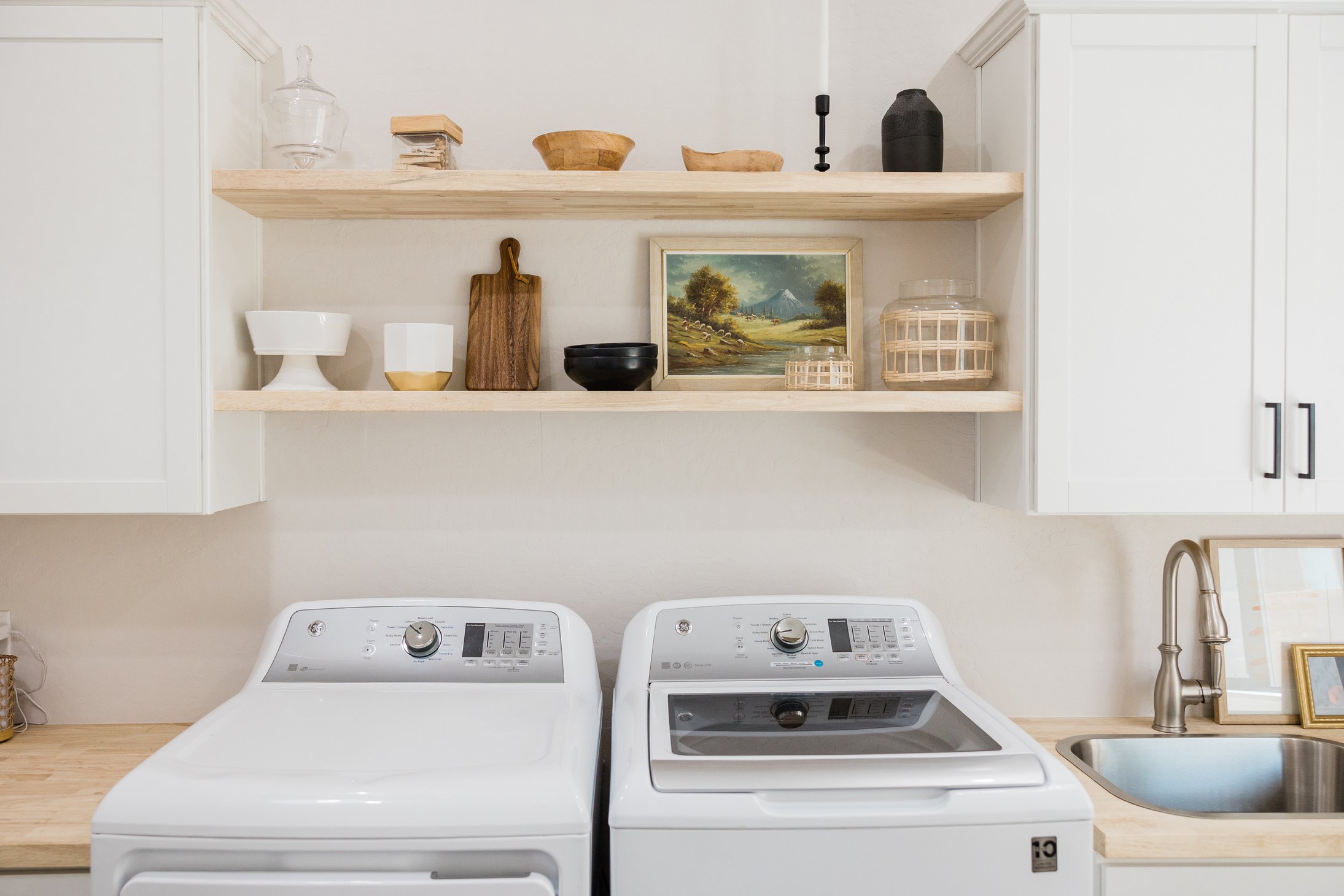 Modern Laundry Room Interior